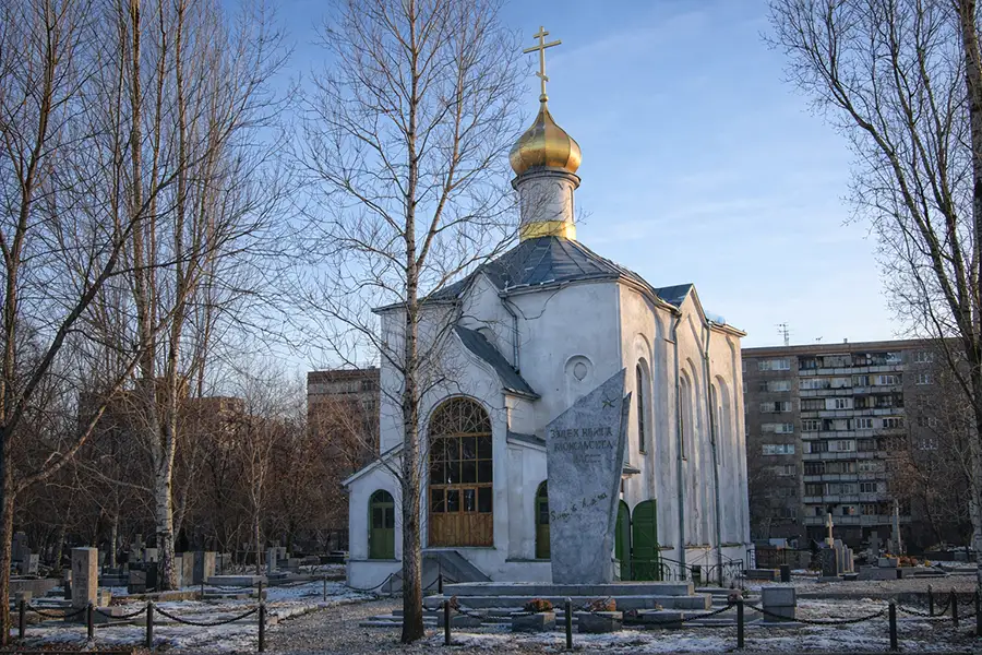 Воскресенское кладбище Энгельса